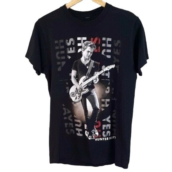2/$15 Hunter Hayes Concert T Shirt Med Short Sleeve Country Music Let's Be Crazy - Picture 1 of 6